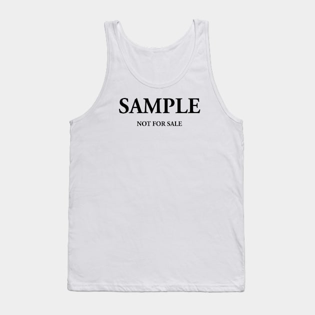 SAMPLE NOT FOR SALE Tank Top by TheCosmicTradingPost